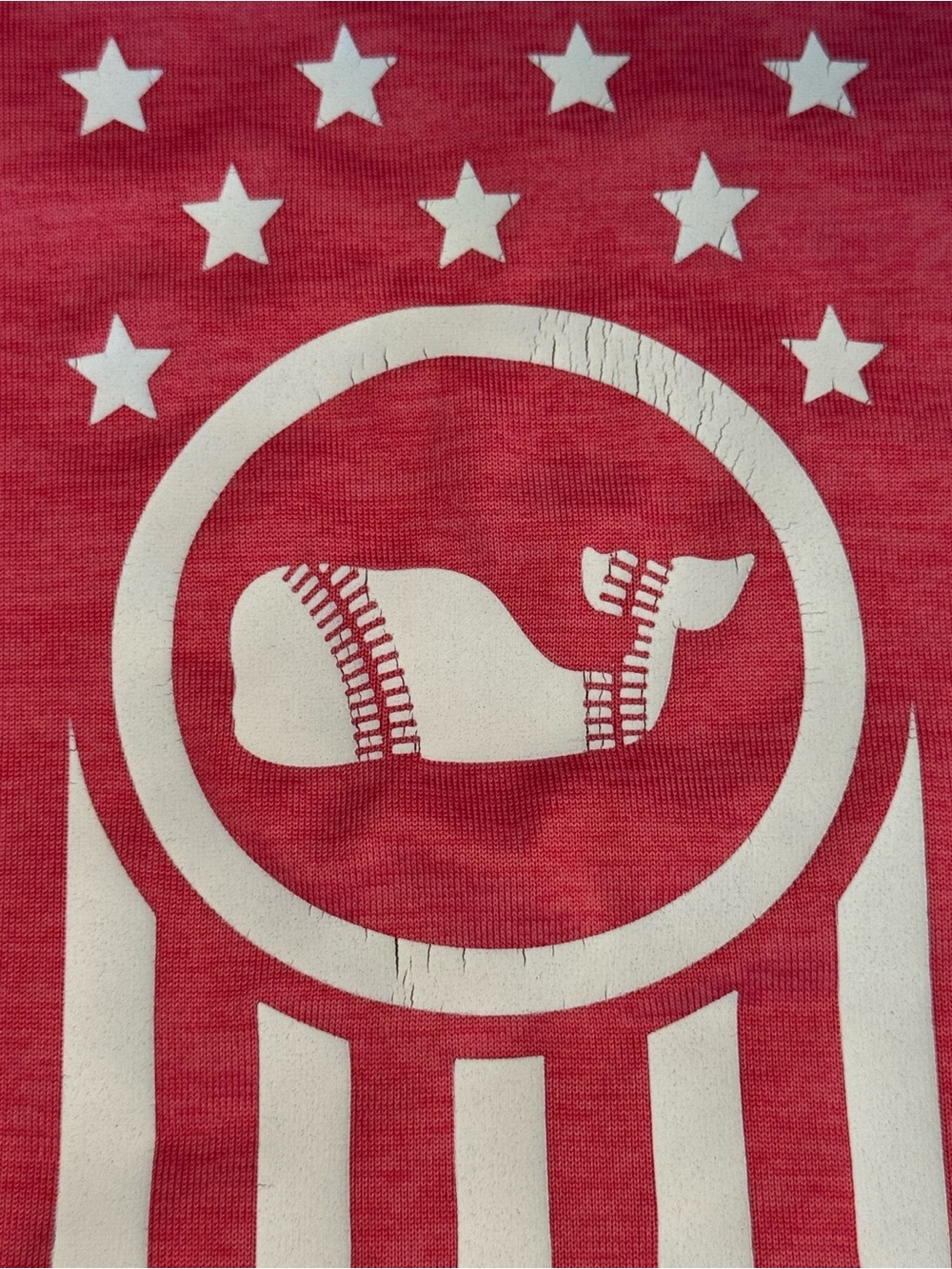 Vineyard Vines Boy’s Performance Baseball Tee - Picture 4 of 4